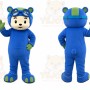 Blue Monster Mascot Costume