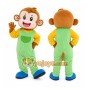 Green Monkey Mascot Costume