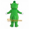 Green Raccoon Mascot Costume Green Raccoon Mascot Costume
