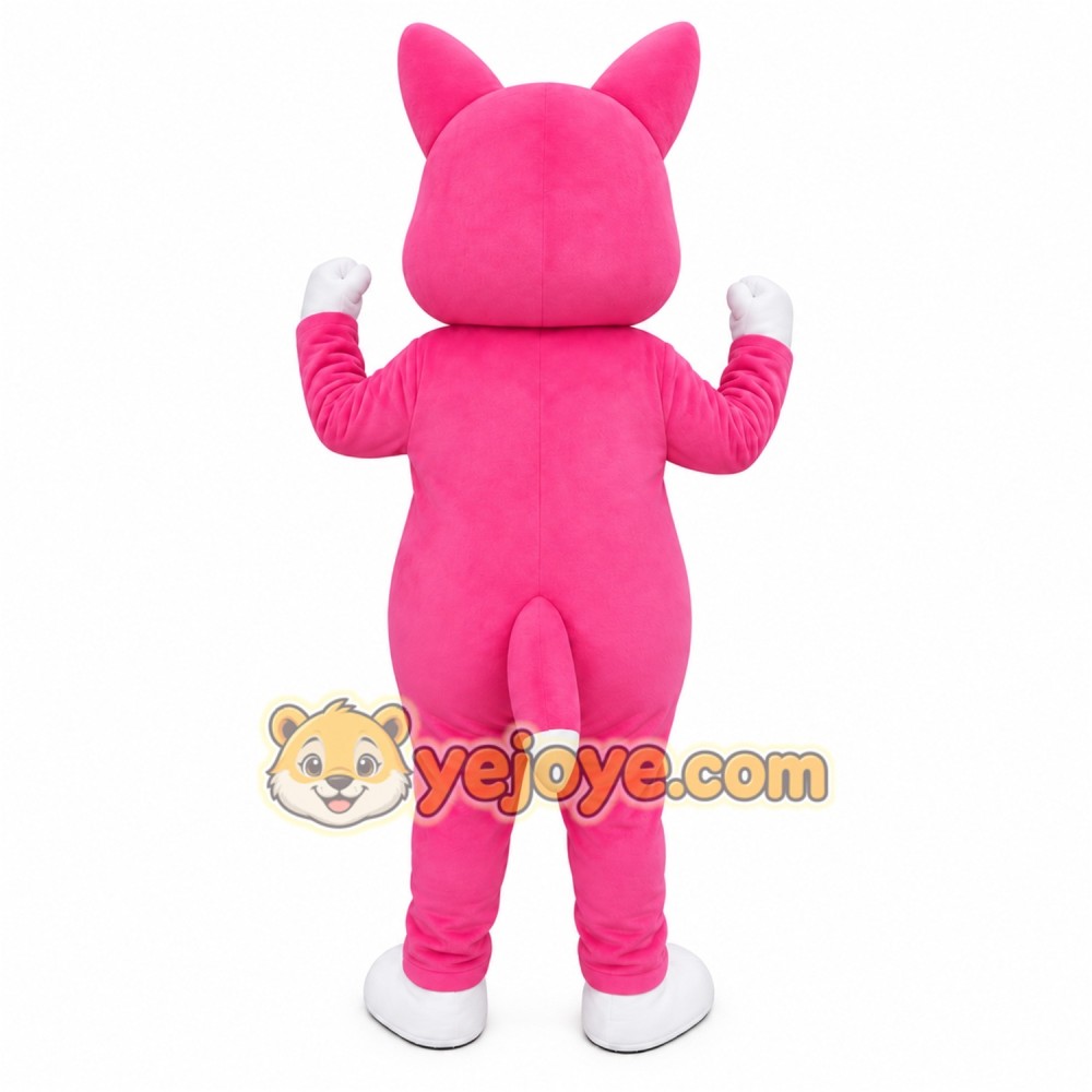 Pink Rabbit Mascot Costume Pink Rabbit Mascot Costume