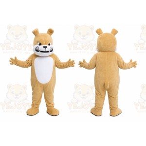 Tan Bear Mascot Costume