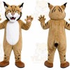 Tan Wildcat Mascot Costume