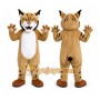 Tan Wildcat Mascot Costume