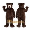 Dark Brown Bear Mascot Costume Dark Brown Bear Mascot Costume