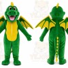Green Dragon Mascot Costume