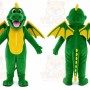 Green Dragon Mascot Costume