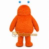 Orange Monster Mascot Costume Orange Monster Mascot Costume