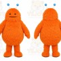 Orange Monster Mascot Costume
