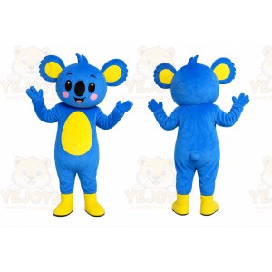 Blue Koala Mascot Costume