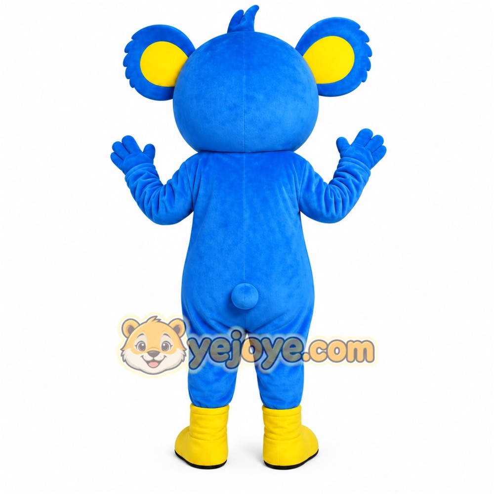 Blue Koala Mascot Costume Blue Koala Mascot Costume