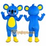 Blue Koala Mascot Costume