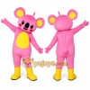 Pink Koala Mascot Costume