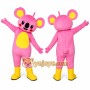 Pink Koala Mascot Costume