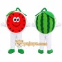 Watermelon Slice Mascot Costume