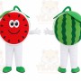 Watermelon Slice Mascot Costume