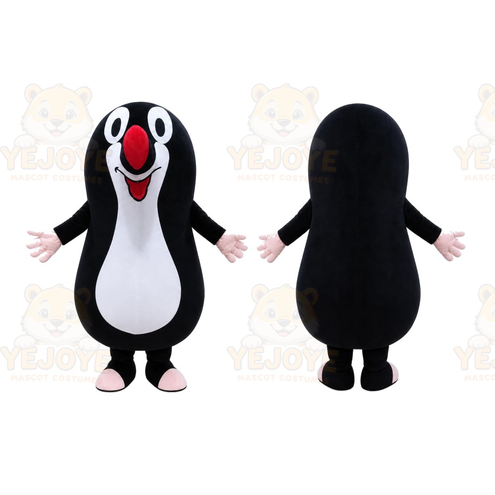 Black Penguin Mascot Costume