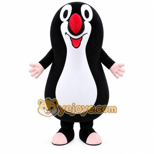 Black Penguin Mascot Costume