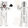 White Tiger Mascot Costume
