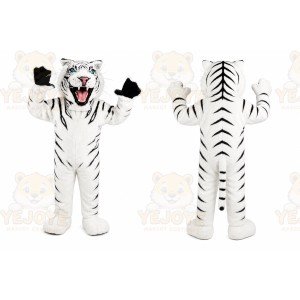 White Tiger Mascot Costume