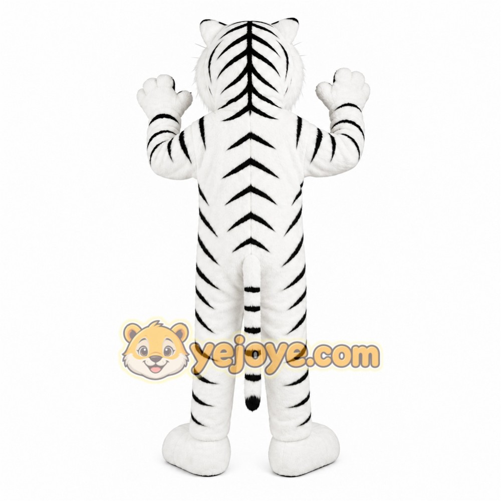 White Tiger Mascot Costume White Tiger Mascot Costume
