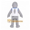 Gray Dolphin Mascot Costume with Custom Logo Gray Dolphin Mascot Costume with Custom Logo