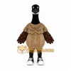 Brown Goose Mascot Costume with Custom Logo Brown Goose Mascot Costume with Custom Logo