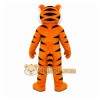 Orange Tiger Mascot Costume with Custom Logo Orange Tiger Mascot Costume with Custom Logo