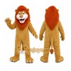 Brown Lion Mascot Costume with Custom Logo Brown Lion Mascot Costume with Custom Logo