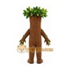 Brown Tree Mascot Costume with Custom Logo Brown Tree Mascot Costume with Custom Logo