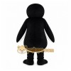 Black Penguin Mascot Costume with Custom Logo Black Penguin Mascot Costume with Custom Logo