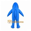 Blue Shark Mascot Costume with Custom Logo Blue Shark Mascot Costume with Custom Logo
