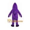Purple Shark Mascot Costume with Custom Logo Purple Shark Mascot Costume with Custom Logo