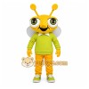 Yellow Bug Mascot Costume with Custom Logo Yellow Bug Mascot Costume with Custom Logo