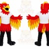 Red Bird Mascot Costume with Custom Logo