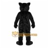 Black Panther Mascot Costume with Custom Logo Black Panther Mascot Costume with Custom Logo