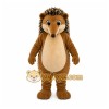 Brown Hedgehog Mascot Costume with Custom Logo Brown Hedgehog Mascot Costume with Custom Logo