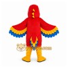 Red Parrot Mascot Costume with Custom Logo Red Parrot Mascot Costume with Custom Logo