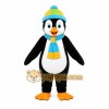 Black Penguin Mascot Costume with Custom Logo Black Penguin Mascot Costume with Custom Logo