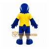 Blue Bird Mascot Costume with Custom Logo