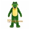 Green Alligator Mascot Costume with Custom Logo Green Alligator Mascot Costume with Custom Logo