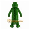 Green Alligator Mascot Costume with Custom Logo Green Alligator Mascot Costume with Custom Logo