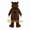 Brown Squirrel Mascot Costume with Custom Logo Brown Squirrel Mascot Costume with Custom Logo