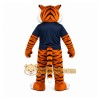 Orange Tiger Mascot Costume with Custom Logo Orange Tiger Mascot Costume with Custom Logo