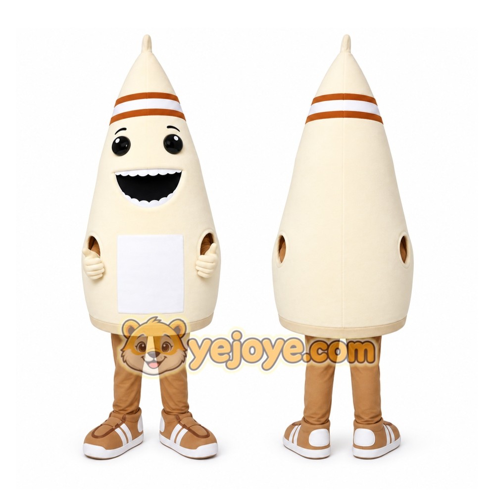 White Bottle Mascot Costume with Custom Logo White Bottle Mascot Costume with Custom Logo