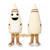 White Bottle Mascot Costume with Custom Logo White Bottle Mascot Costume with Custom Logo