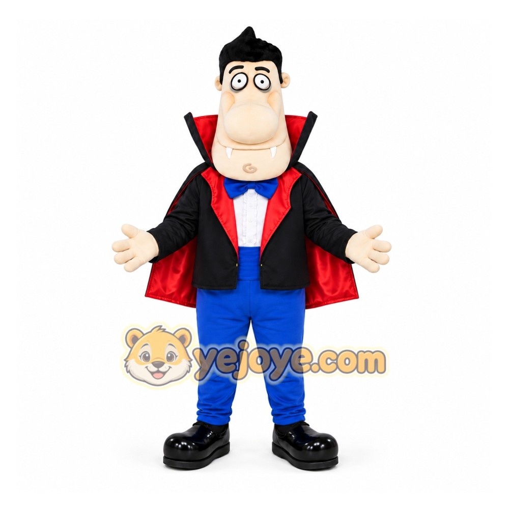 Black Man Mascot Costume with Custom Logo Black Man Mascot Costume with Custom Logo