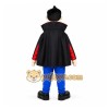 Black Man Mascot Costume with Custom Logo Black Man Mascot Costume with Custom Logo