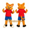 Cat Mascot Costume with Custom Logo Cat Mascot Costume with Custom Logo