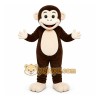 Brown Monkey Mascot Costume with Custom Logo Brown Monkey Mascot Costume with Custom Logo