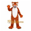 Orange Tiger Mascot Costume with Custom Logo Orange Tiger Mascot Costume with Custom Logo